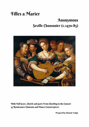 Filles a Marier - Anonymous - Seville Chansonier (c.1470-85) (With lyrics)