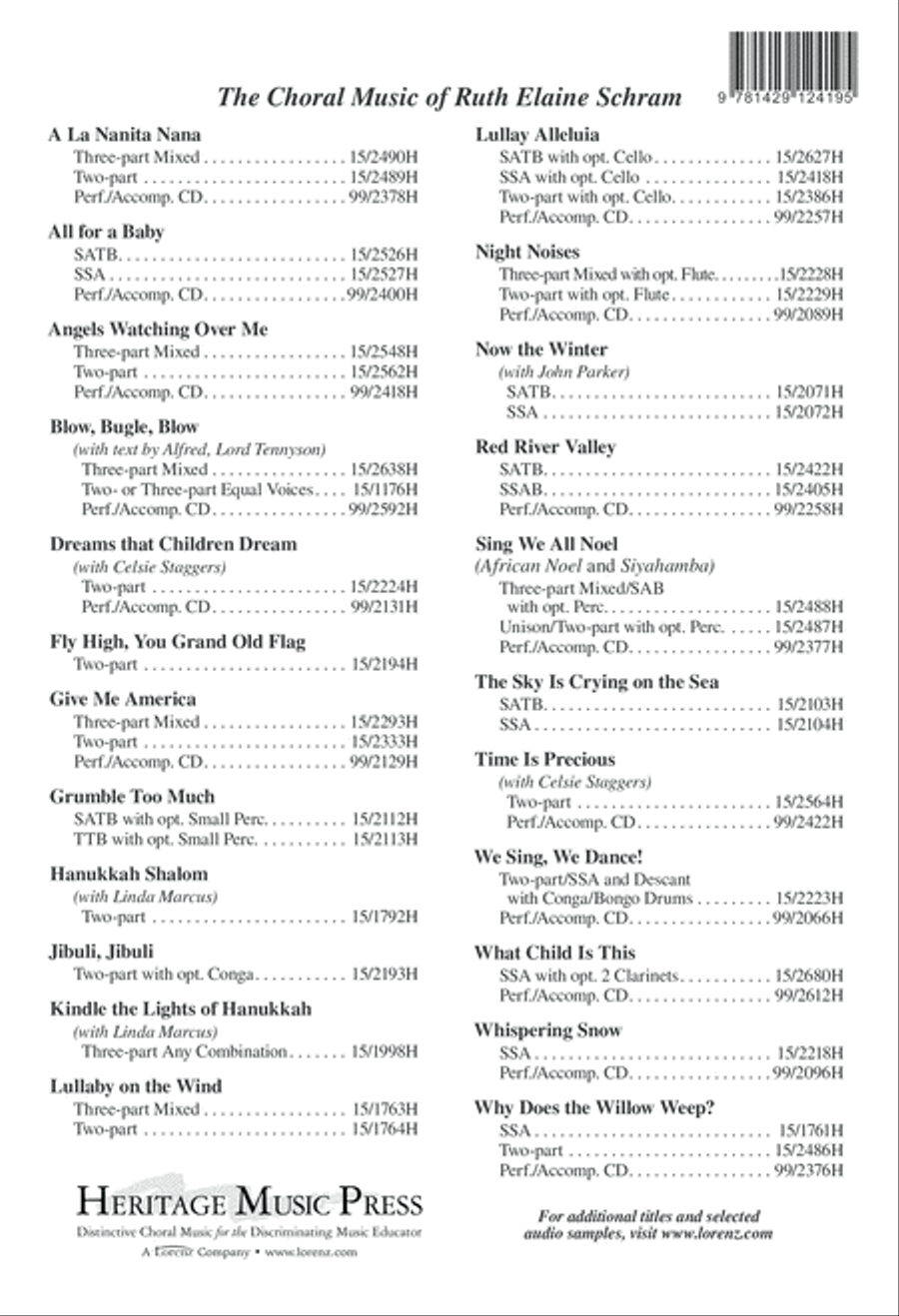 Seasons Come, Seasons Go 4-Part scores gallery preview page 12