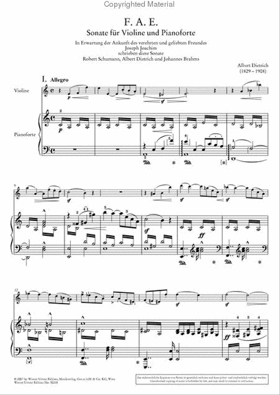 Sonatas for Violin and Piano, WoO 2 - Volume 2 Chamber Music scores gallery preview page 3