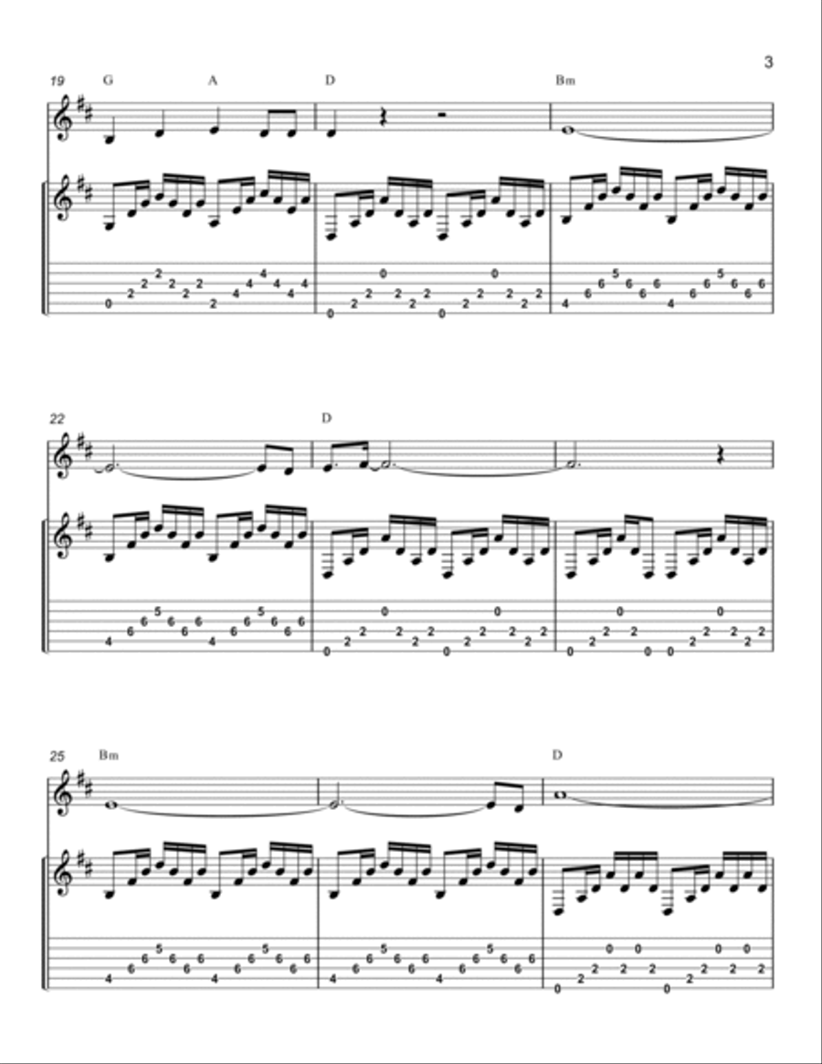 I'm On Fire Flute scores gallery preview page 3