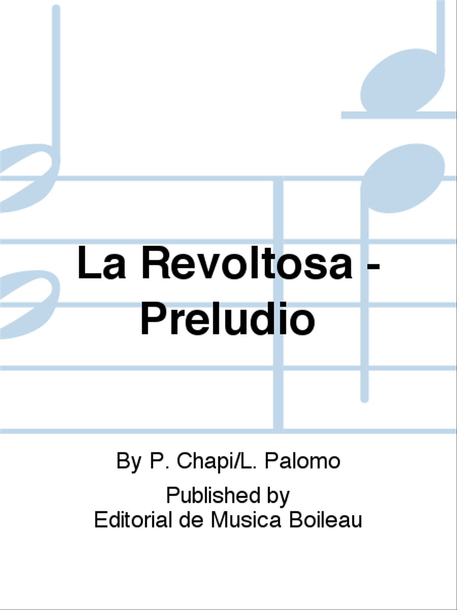 La Revoltosa - Preludio Guitar Ensemble scores gallery preview page 1