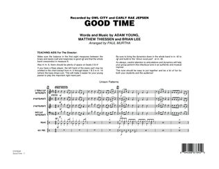 Book cover for Good Time - Conductor Score (Full Score)