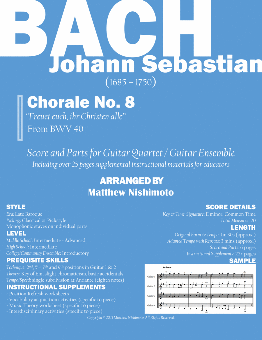 Chorale no. 8 (