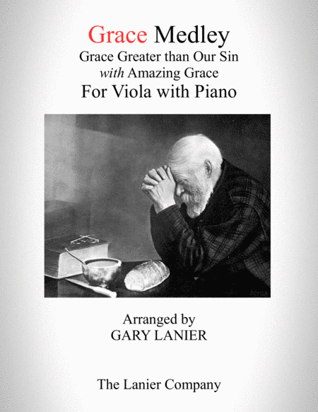 GRACE MEDLEY (for Viola with Piano - Instrument Part included) image number null