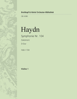Symphony No. 104 in D major Hob I:104
