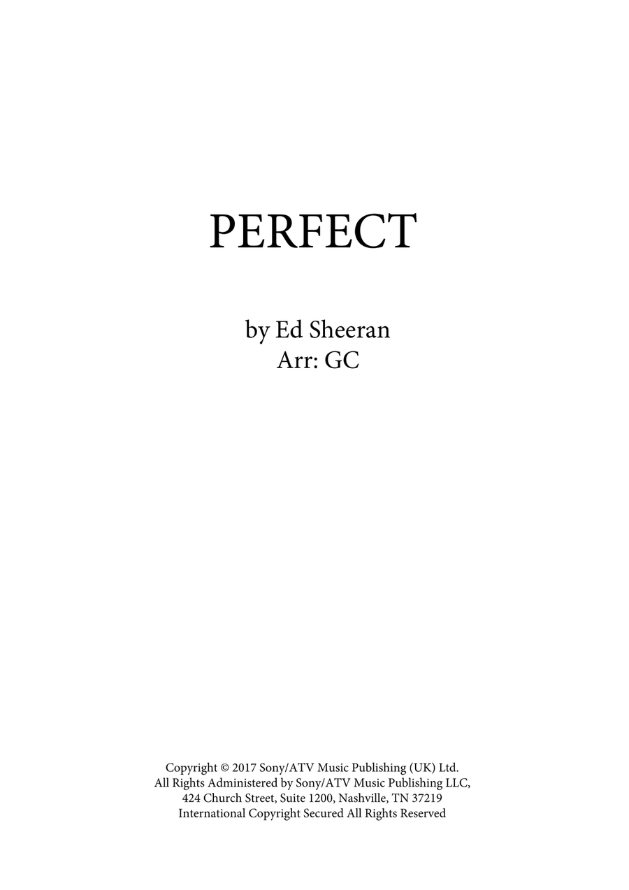 Book cover for Perfect