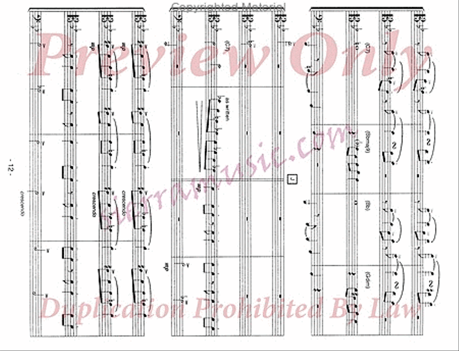 Lassus Trombone Trombone Quartet scores gallery preview page 13
