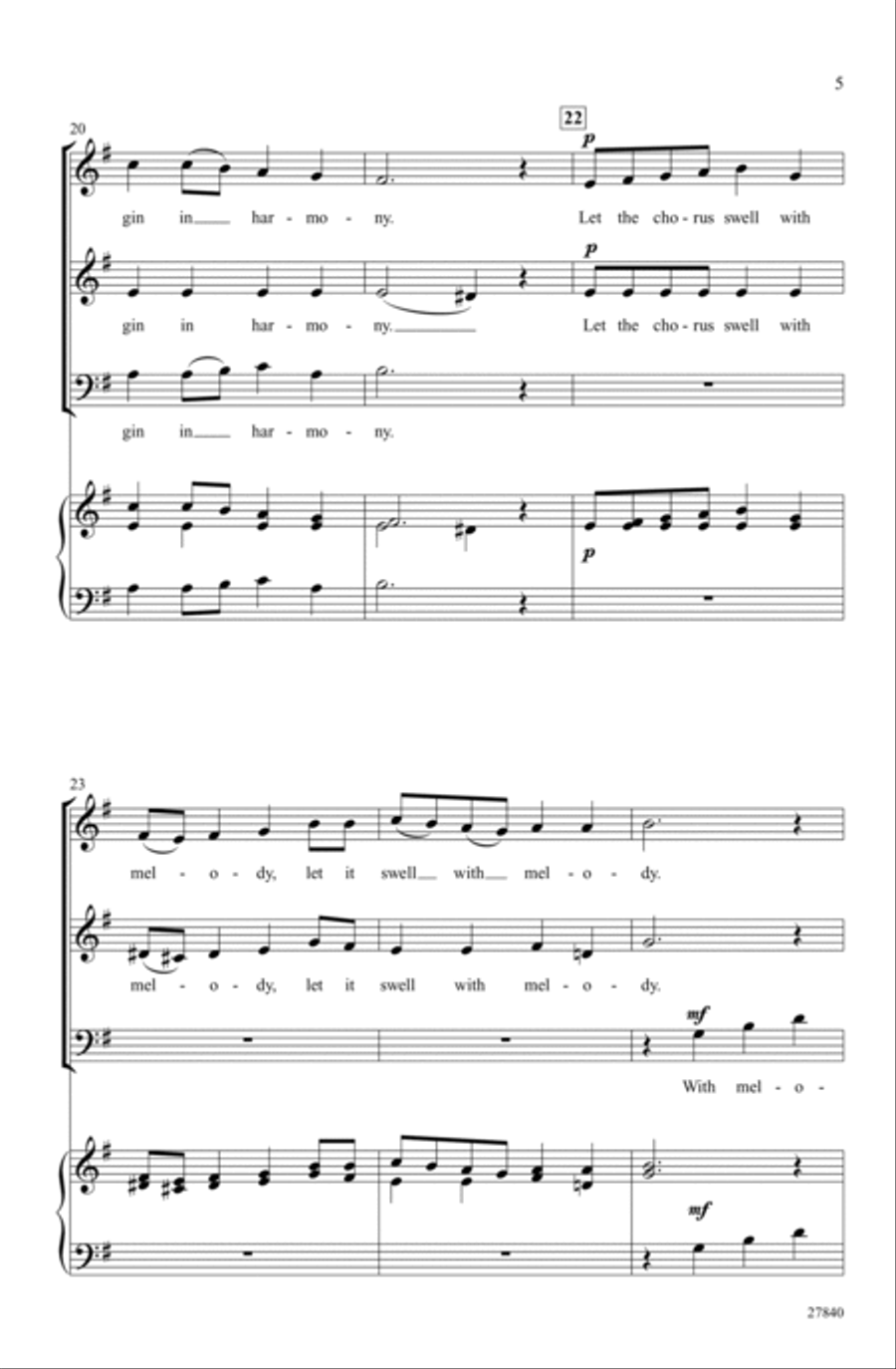 Let the Song Begin 3-Part scores gallery preview page 4
