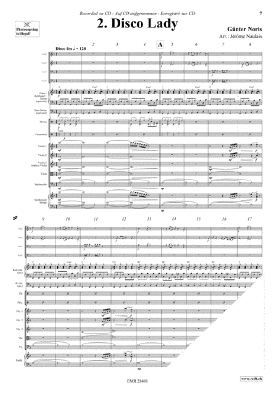 Let's Dance Volume 2 Brass Ensemble scores gallery preview page 4