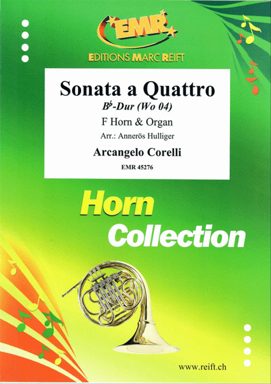 Sonata a Quattro Sonata a Quattro Horn scores gallery preview page 1