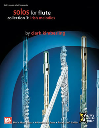 Book cover for Solos for Flute, Collection 3: Irish Melodies