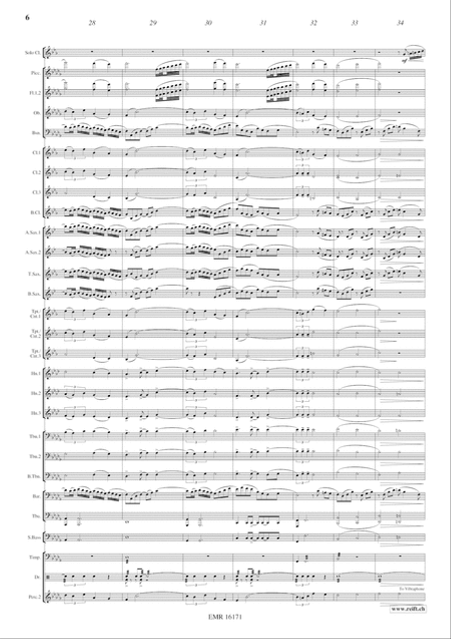 Oblivion Concert Band scores gallery preview page 7