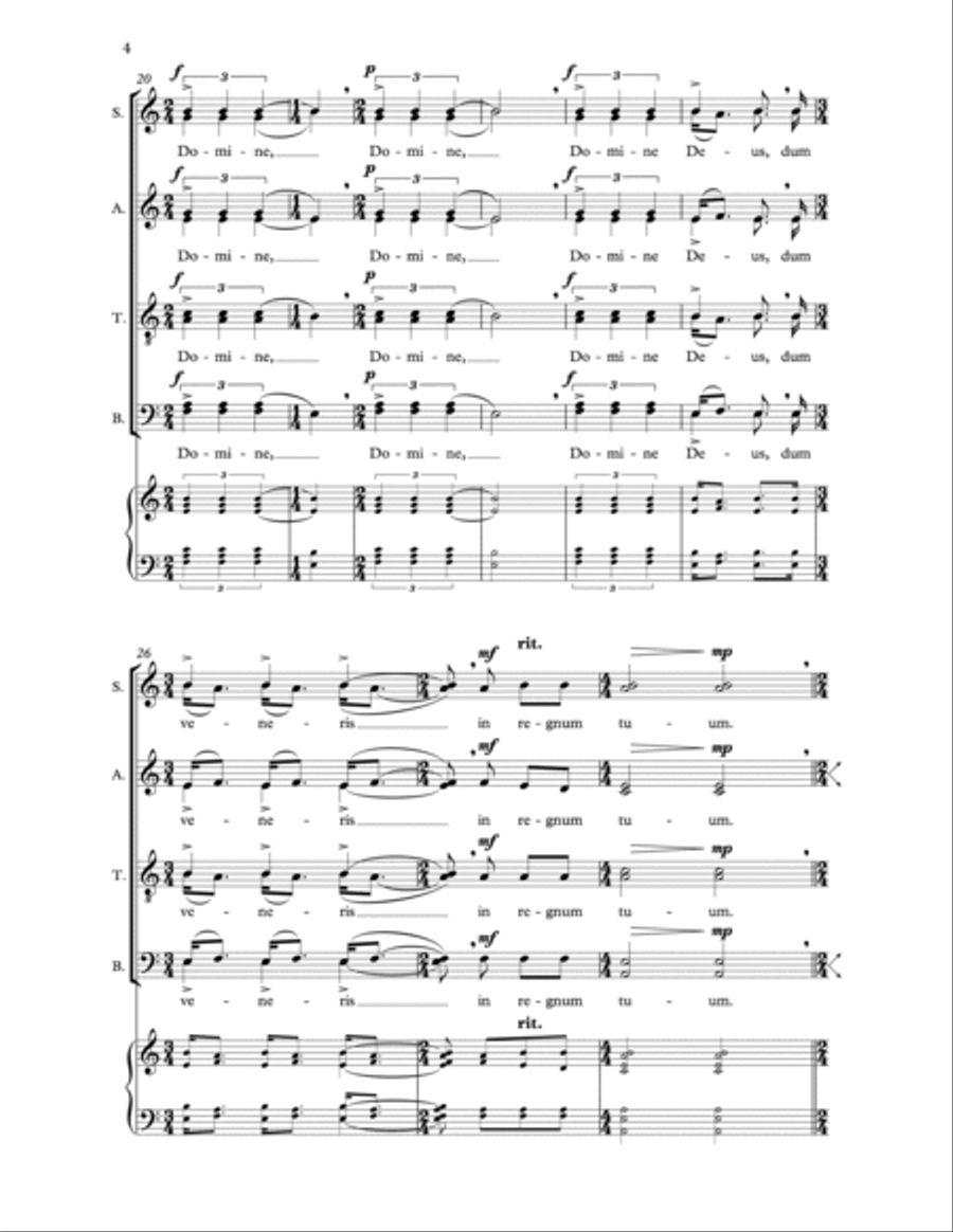Two Lenten Motets Two Lenten Motets 4-Part scores gallery preview page 4