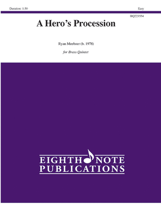 Book cover for A Hero's Procession