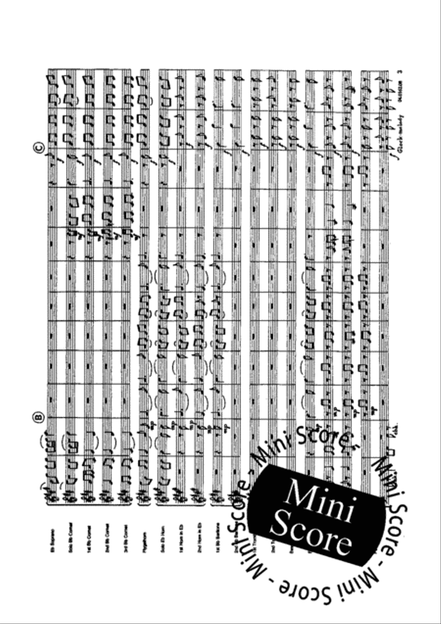 A Norwegian Christmas Overture Brass Band scores gallery preview page 7