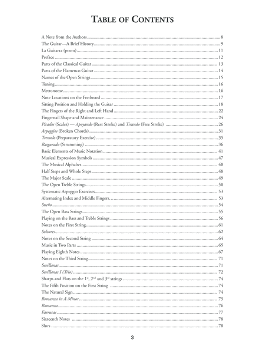 The Flamenco/Classical Guitar Tradition Acoustic Guitar scores gallery preview page 4