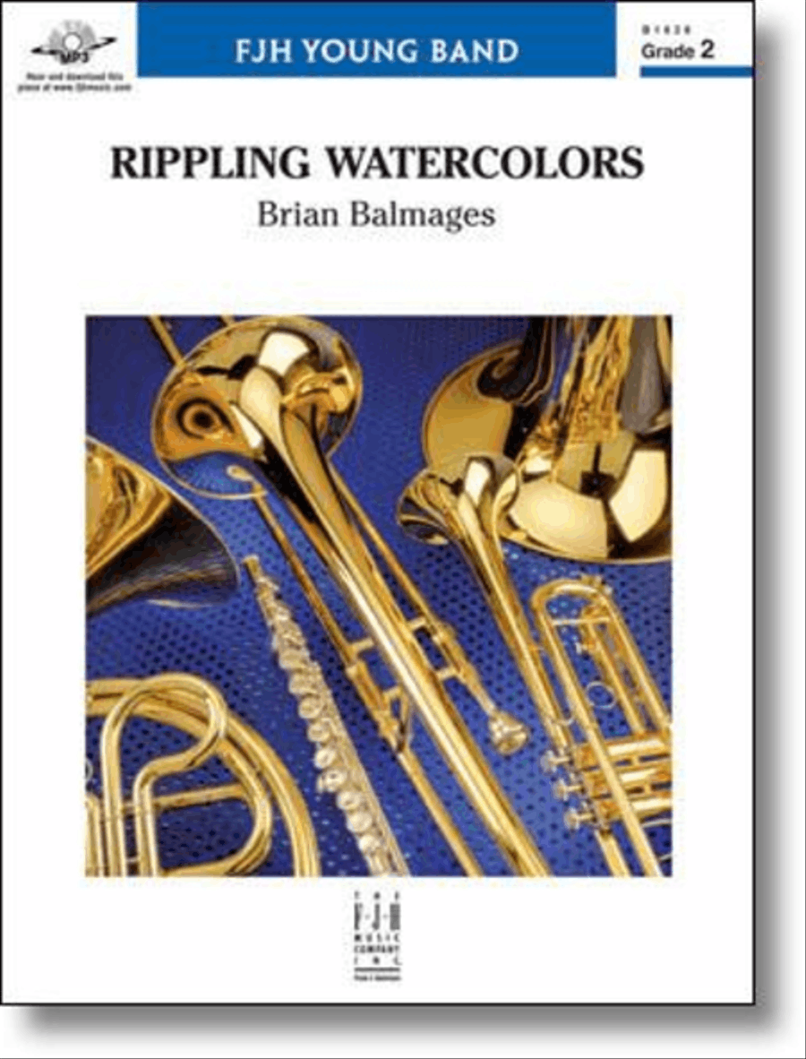 Rippling Watercolors Rippling Watercolors Concert Band scores gallery preview page 1