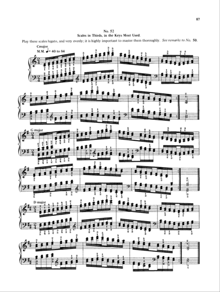 Hanon: The Virtuoso Pianist (Complete) Piano Solo scores gallery preview page 1