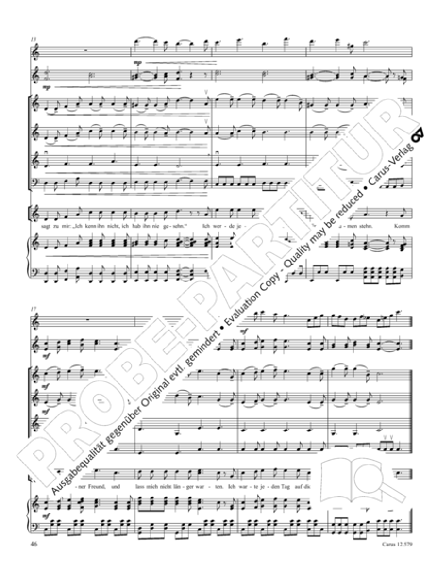 Der Garten des Riesen Children's Choir scores gallery preview page 51