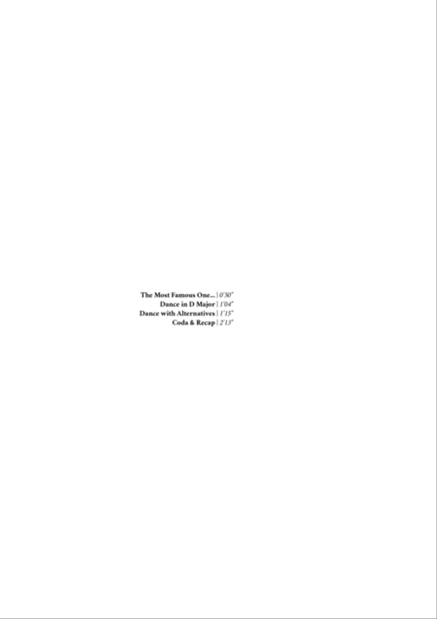Four of Mozart's Contretanze in a Suite, for string quartet String Quartet scores gallery preview page 2