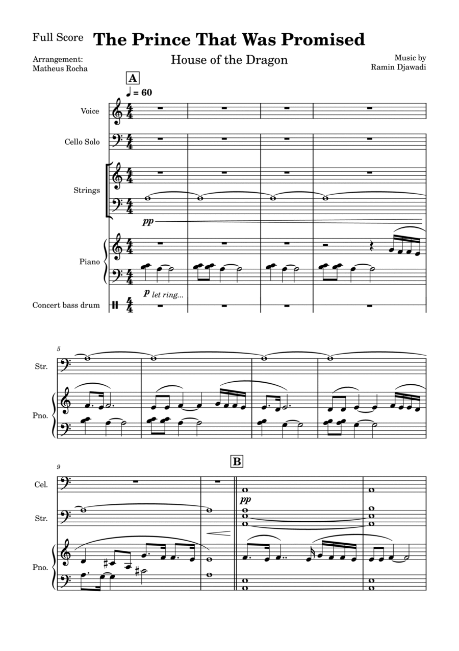 The Prince That Was Promised - Score Only Small Ensemble scores gallery preview page 1