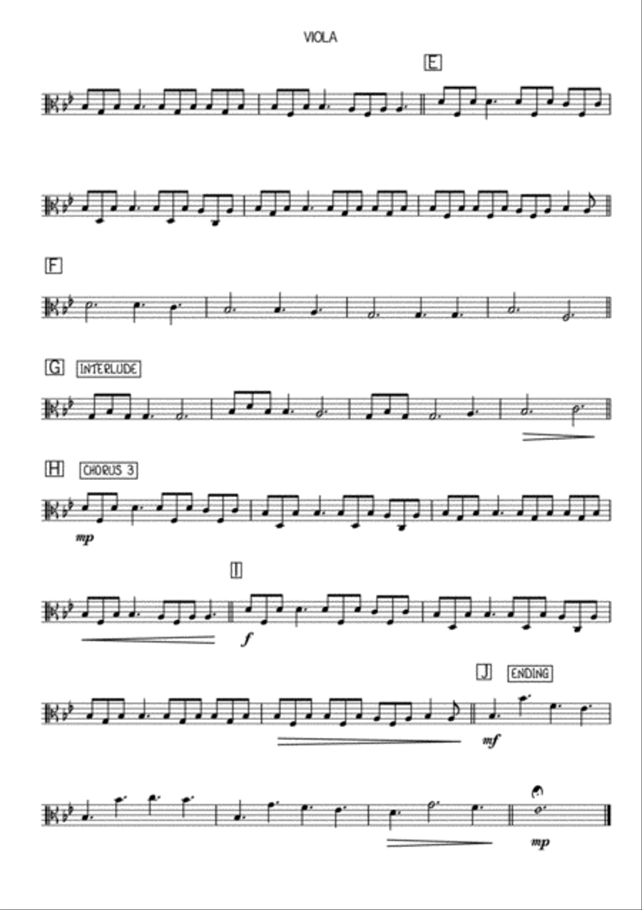 A Thousand Years A Thousand Years String Quartet scores gallery preview page 6