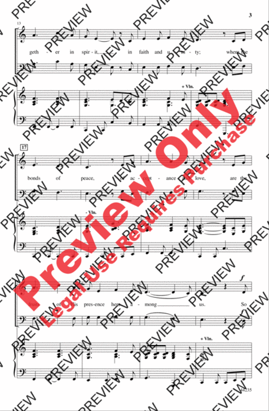 Oh, How Good It Is 4-Part scores gallery preview page 3