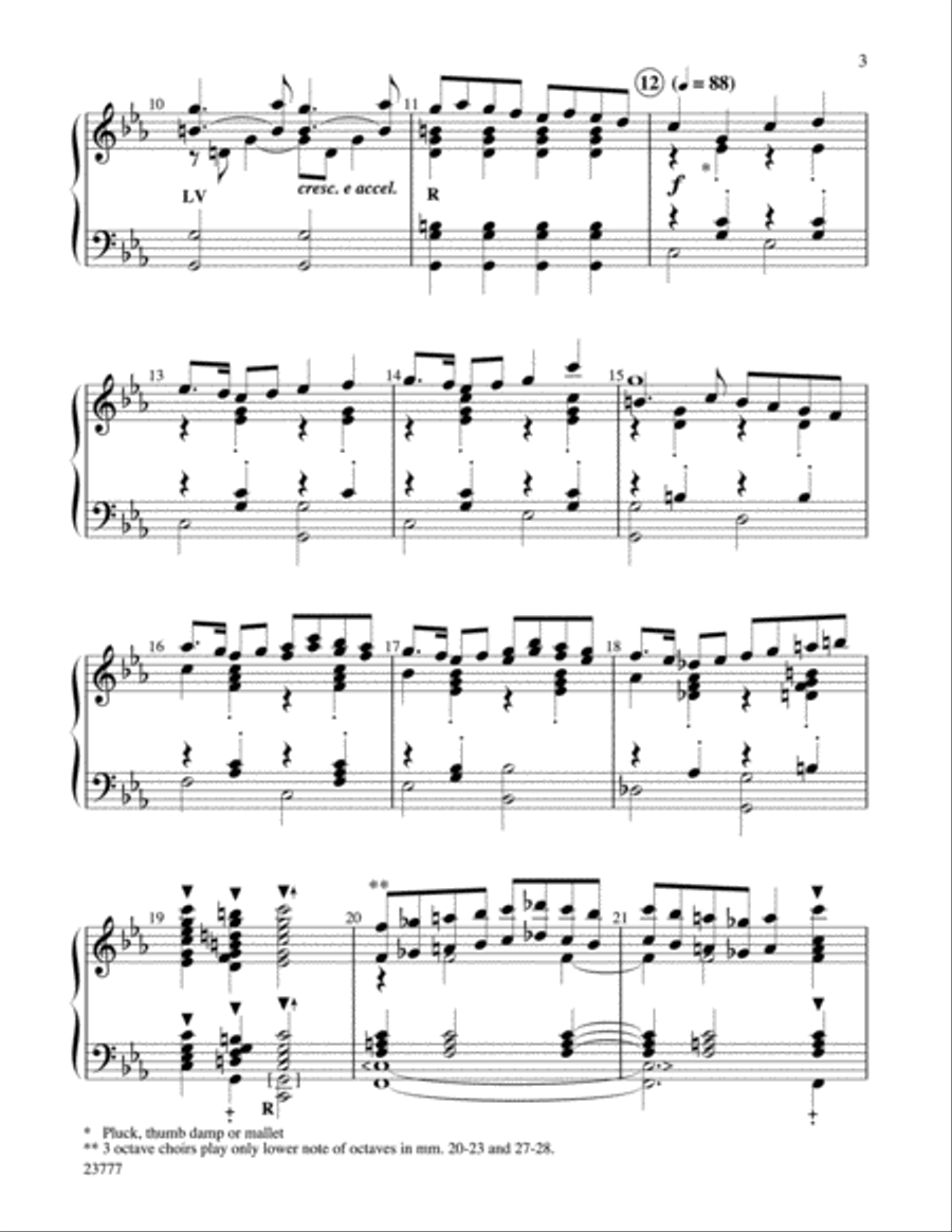 Dance Before the Lord Handbell Choir scores gallery preview page 3