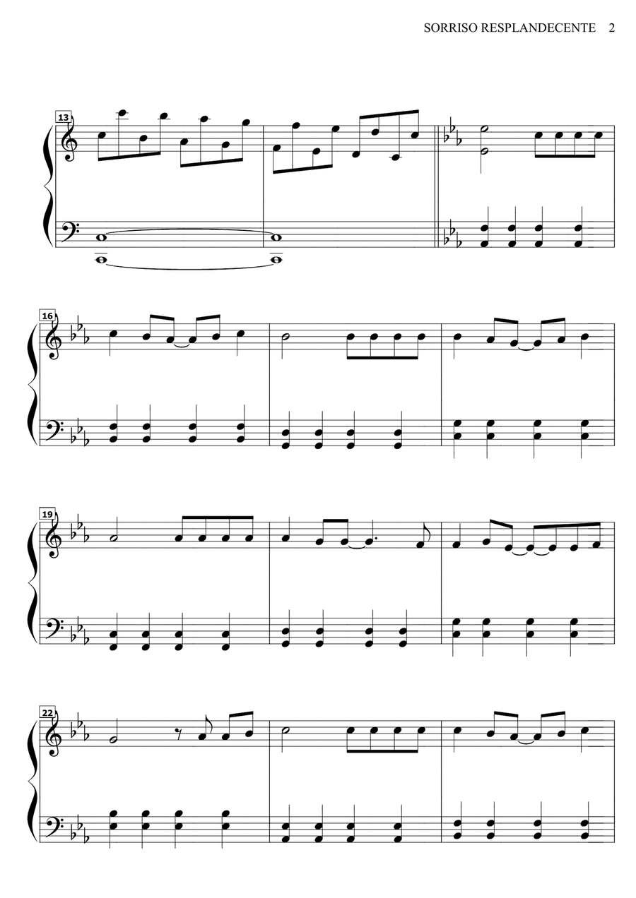 Dragon Ball Gt Dragon Ball Gt Piano Solo scores gallery preview page 2