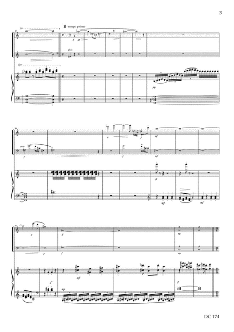 Piano Trio Piano Trio scores gallery preview page 3