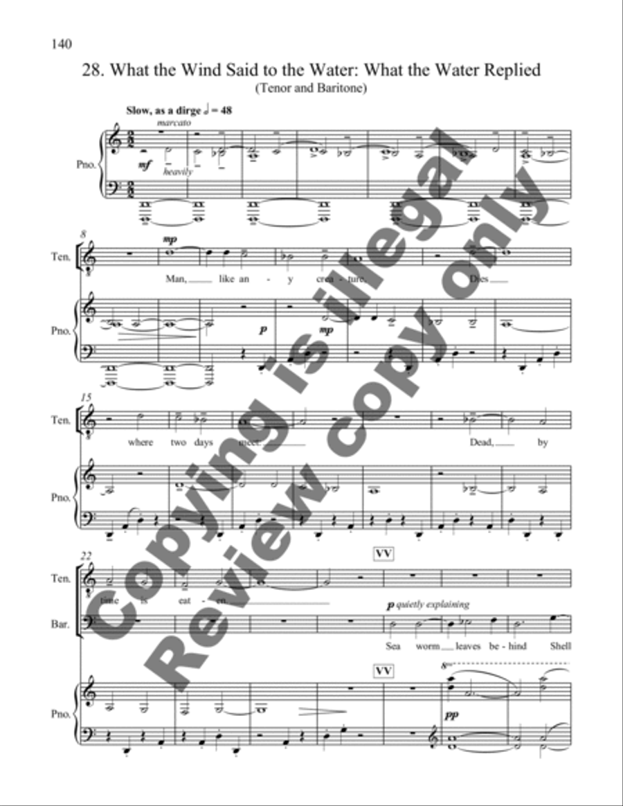 Songs for Eve Songs for Eve 4-Part scores gallery preview page 17