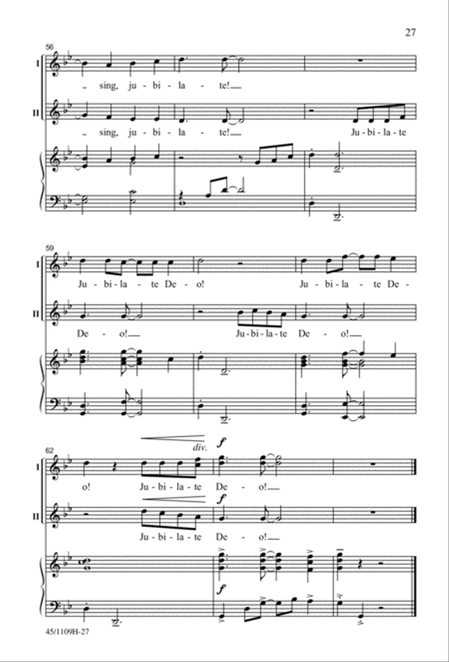 In Concert! for 2-part Choirs 2-Part scores gallery preview page 28
