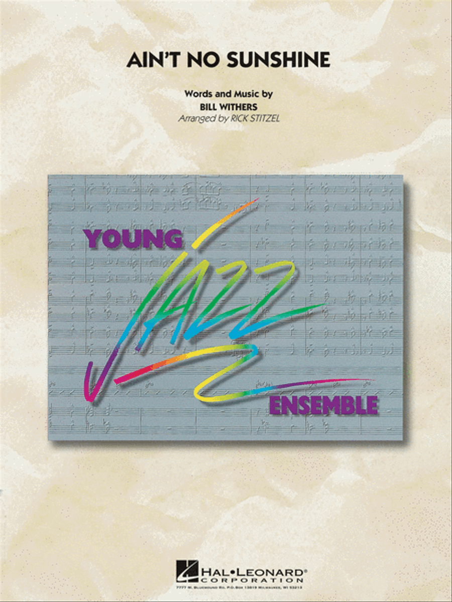 Ain't No Sunshine Jazz Ensemble scores gallery preview page 1