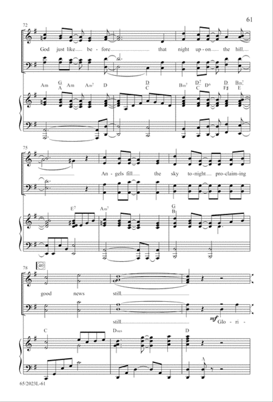 Child of Hope Child of Hope 4-Part scores gallery preview page 62
