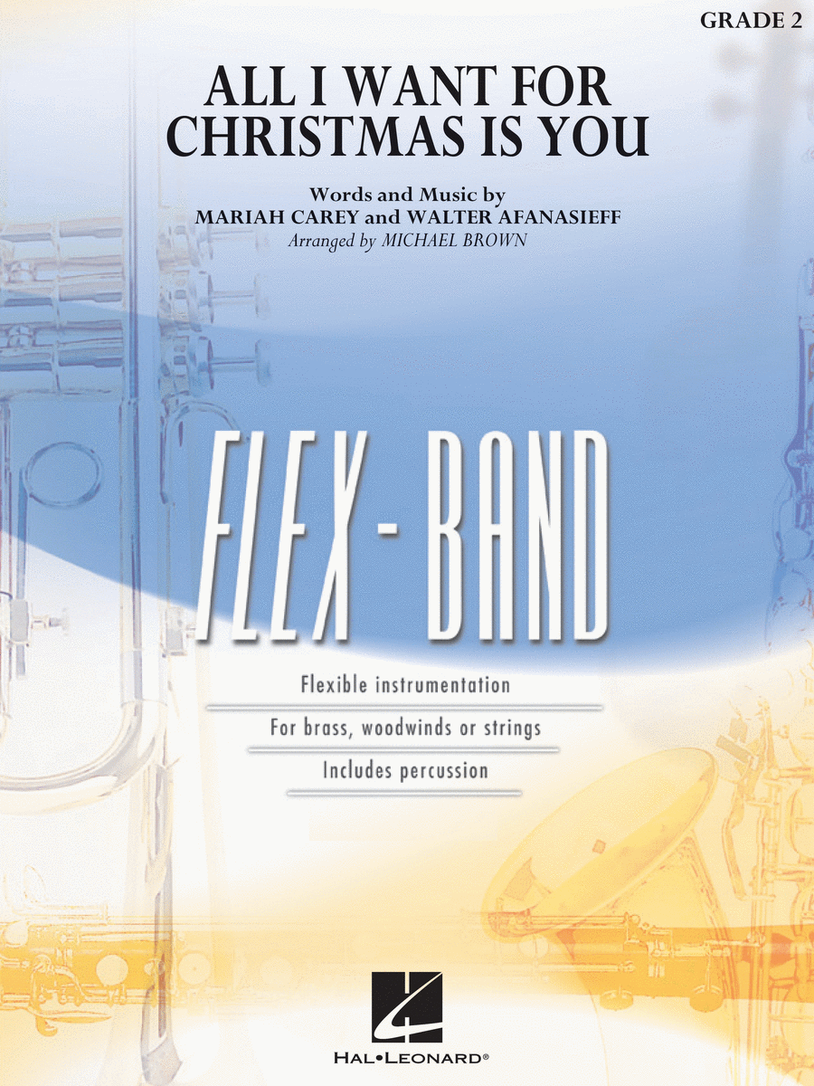 All I Want for Christmas Is You Concert Band scores gallery preview page 1