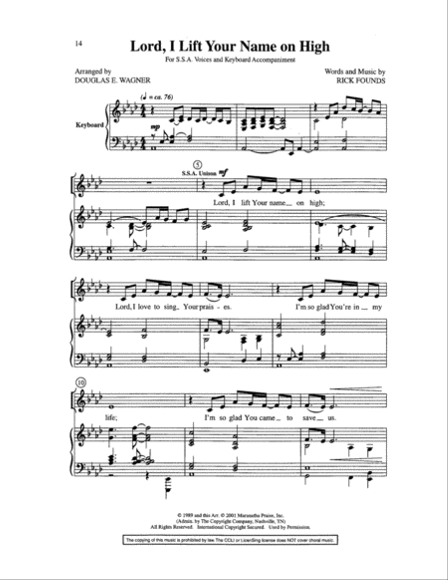 Women in Song 1 Choir scores gallery preview page 15