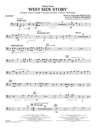 Music from West Side Story (arr. Michael Sweeney) - Bassoon