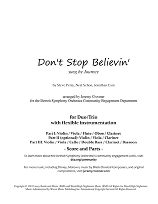 Don't Stop Believin'