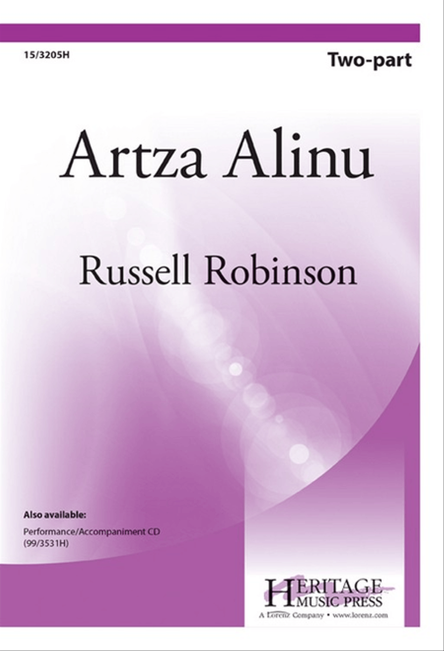 Artza Alinu 2-Part scores gallery preview page 1