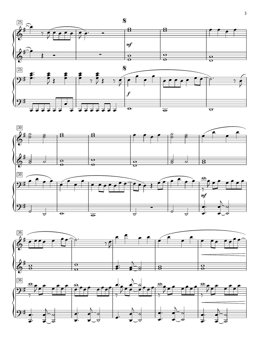 I Knew You Were Trouble I Knew You Were Trouble Piano Duet scores gallery preview page 3