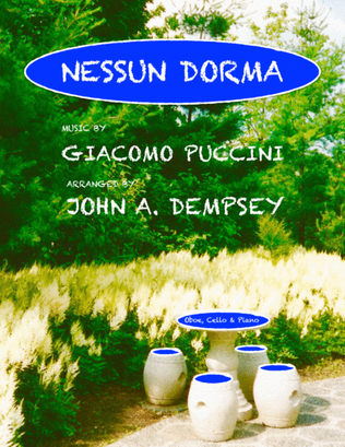 Nessun Dorma (in C major): Trio for Oboe, Cello and Piano