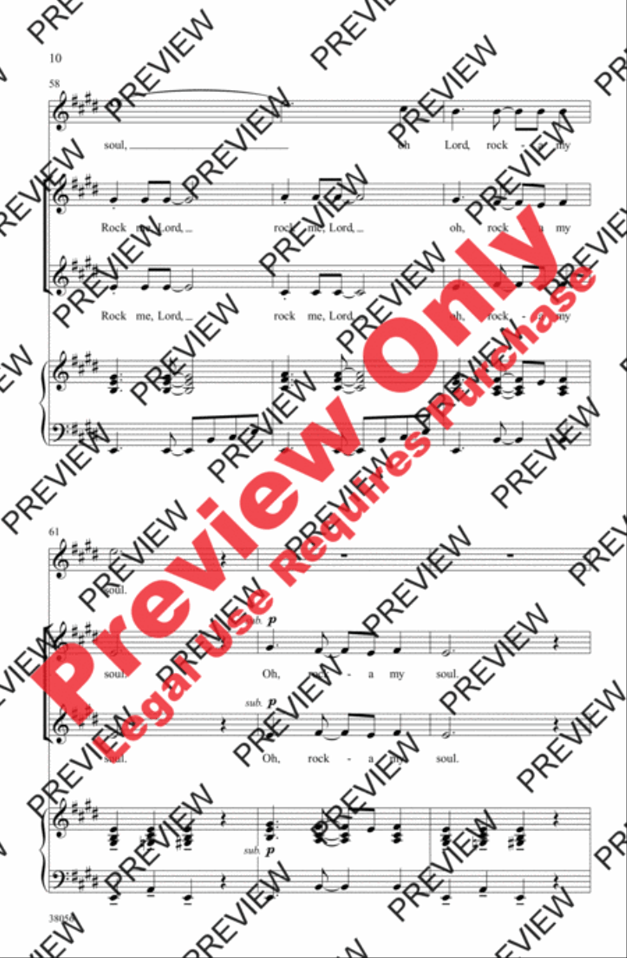 Rock Me, Lord 2-Part scores gallery preview page 10
