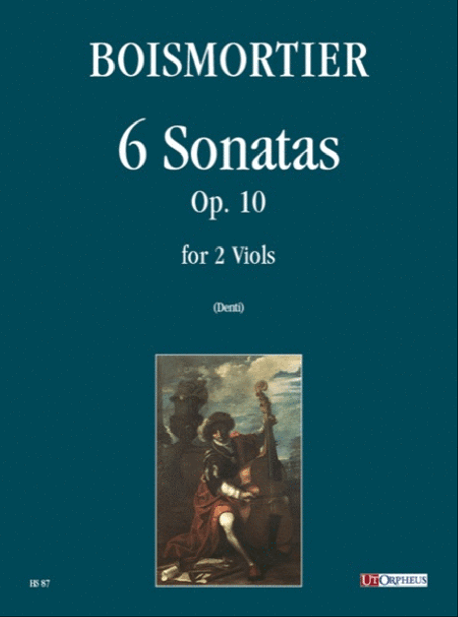 6 Sonatas Op. 10 for 2 Viols Viola scores gallery preview page 1