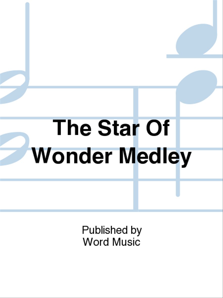 The Star Of Wonder Medley - Orchestration Set of Parts scores gallery preview page 1