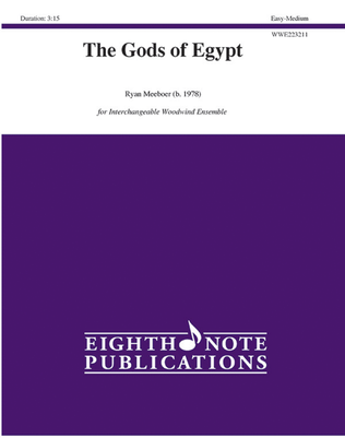 Book cover for The Gods of Egypt