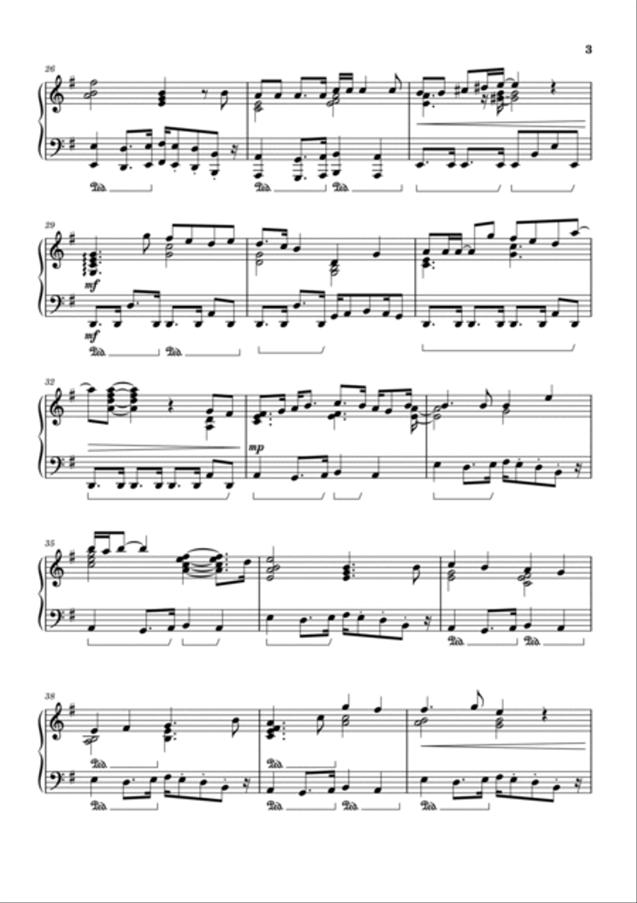 Fountain Of Salmacis Piano Solo scores gallery preview page 3