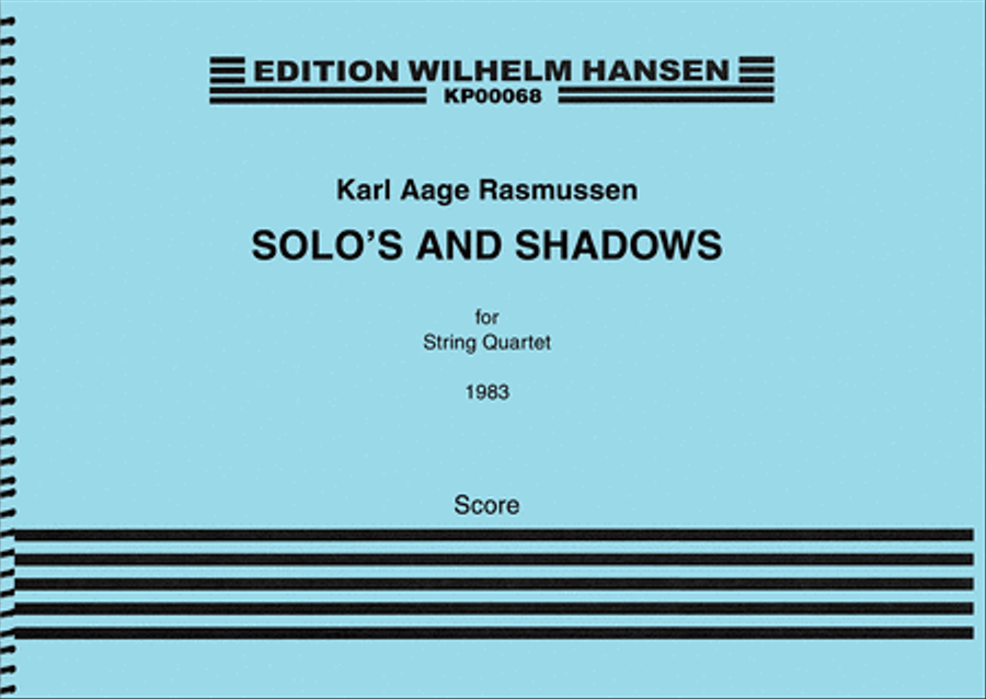 Solos and Shadows String Quartet scores gallery preview page 1