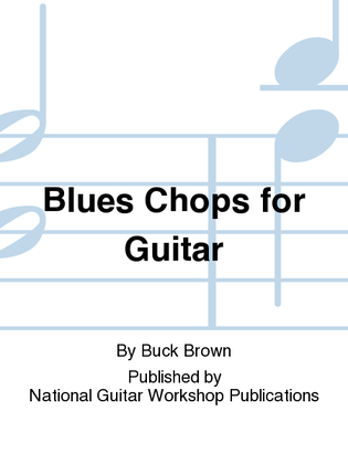 Book cover for Blues Chops for Guitar