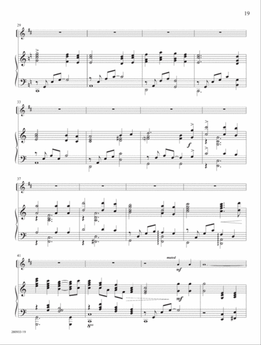 Rejoice Rejoice Trumpet Solo scores gallery preview page 12