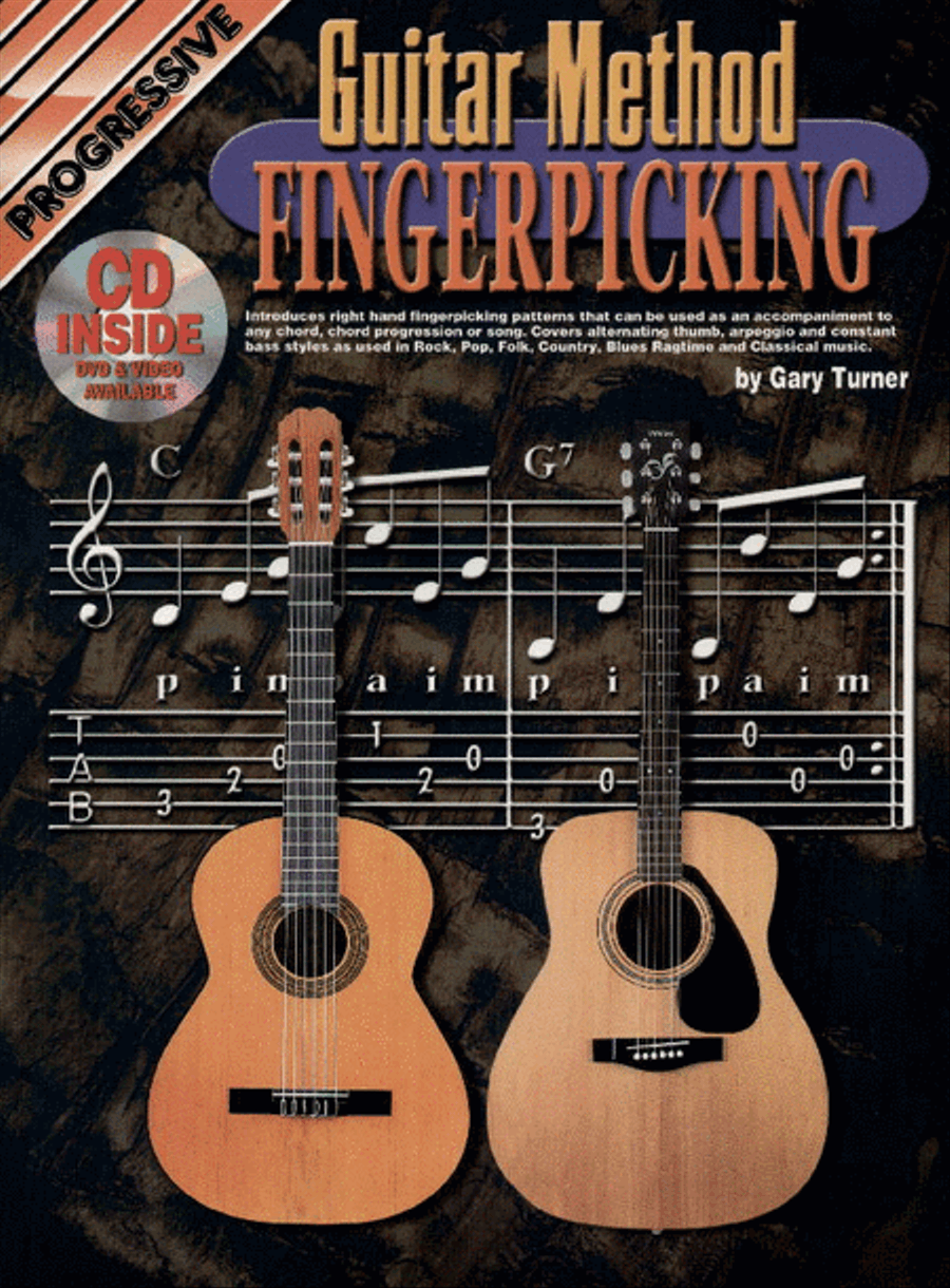 Progressive Guitar Method Fingerpicking (book/digital download) Fingerpicking Guitar scores gallery preview page 1